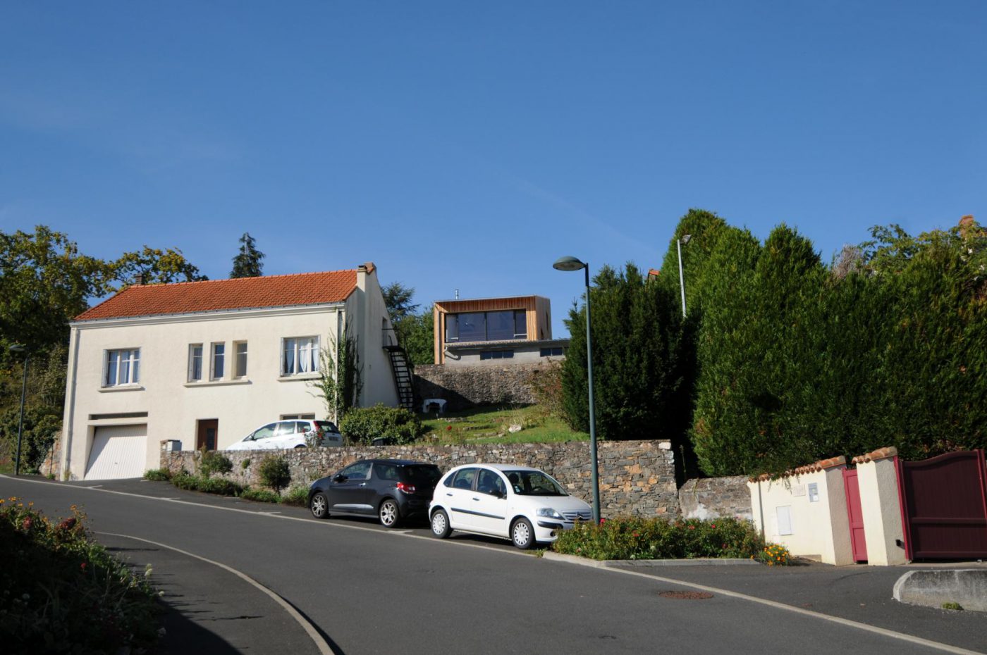 Maison ossature bois à Oudon