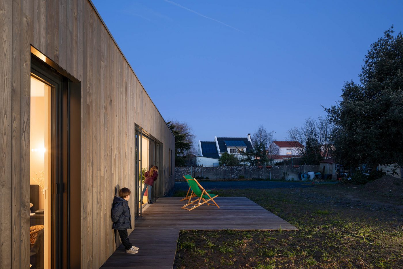 Maison passive en bois massif CLT