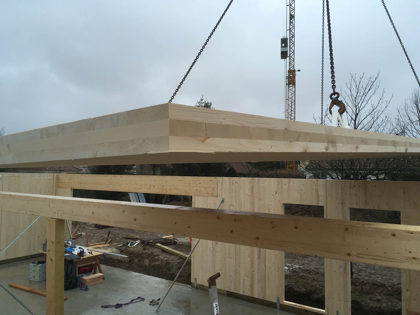 Panneaux de bois massif CLT KLH