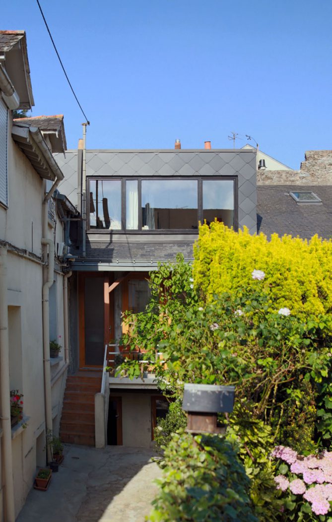 Surélévation bois à Nantes