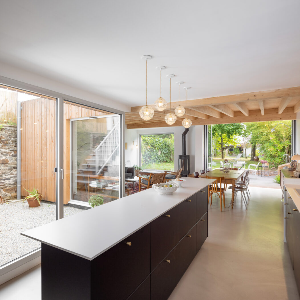 Extension bois Nantes - Patio